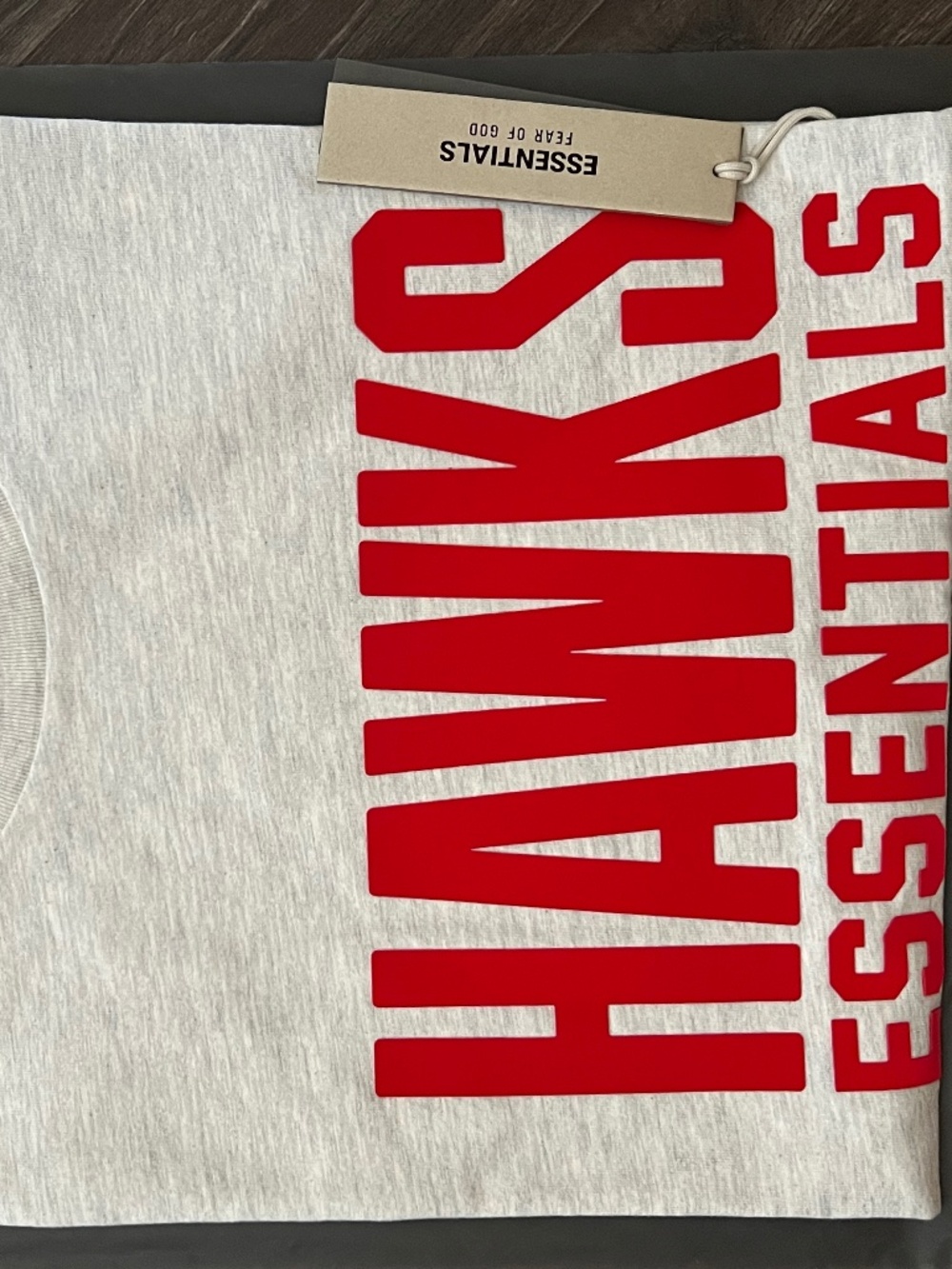 Fear of God Essentials NBA Hawks Tee L